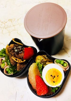 ズボラで愛♡ヒレカツ弁当-レシピのメイン写真
