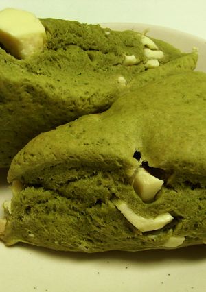 抹茶ホワイトチョコスコーン-レシピのメイン写真