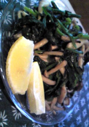 きのことほうれん草のソテー-レシピのメイン写真
