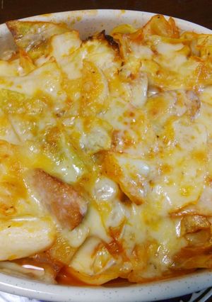 野菜ジュースDEキャベツグラタン♪-レシピのメイン写真