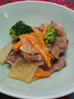 あたた生だしで牛カルビと大根のレモン炒め-レシピのメイン写真