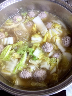 簡単!春雨と肉団子のスープ-レシピのメイン写真