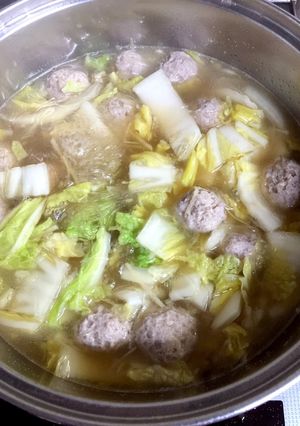 簡単！春雨と肉団子のスープ-レシピのメイン写真
