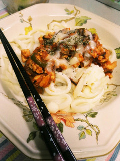 うどんスパゲッティー-レシピのメイン写真