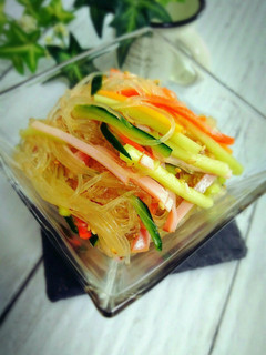 簡単!お惣菜屋さんの中華風春雨サラダ-レシピのメイン写真