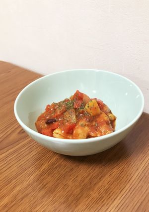 野菜たっぷりチキンのトマト煮-レシピのメイン写真
