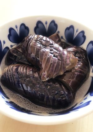 ひんやりナスの煮浸し-レシピのメイン写真