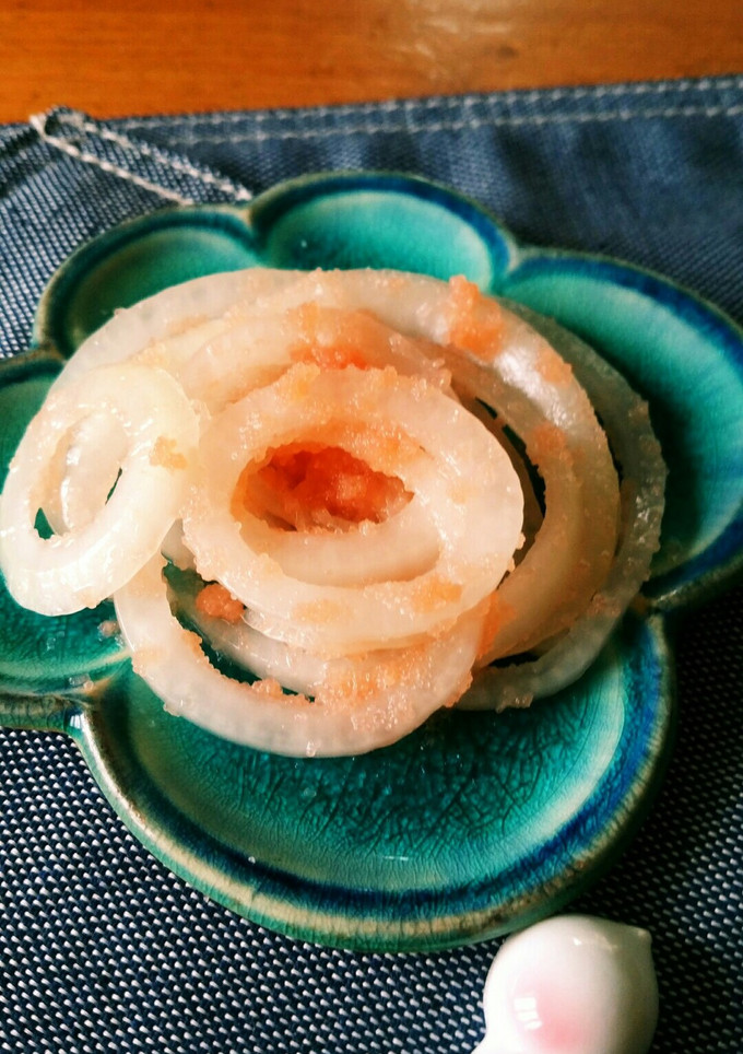 新玉ねぎのたらこ和え-レシピのメイン写真