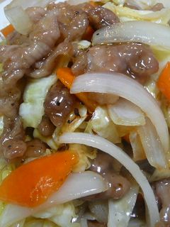 黒酢で野菜炒め♪ ※酢豚風味※-レシピのメイン写真