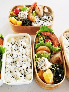 女子高校生、男子予備校生、会社員の私弁当-レシピのメイン写真