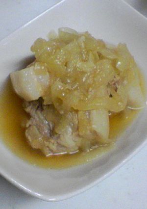 玉ねぎと豚ﾊﾞﾗの煮込み-レシピのメイン写真
