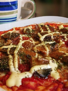 DHAたっぷり、イワシの蒲焼きピザ-レシピのメイン写真