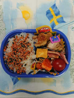 ☆幼稚園年少さんのお弁当4月②☆-レシピのメイン写真