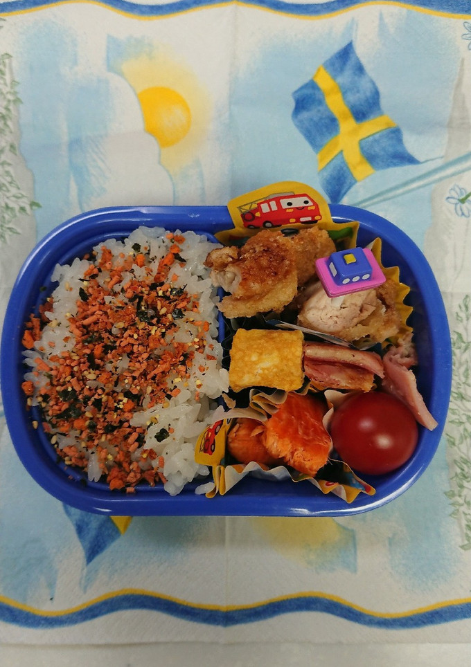 ☆幼稚園年少さんのお弁当4月②☆-レシピのメイン写真