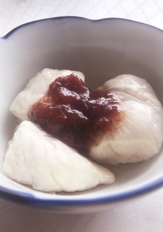 簡単 鶏ササミの梅肉和え-レシピのメイン写真