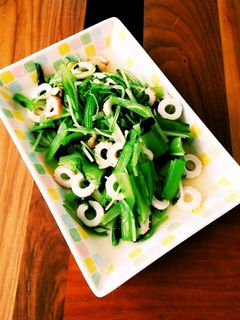 山葵と三つ葉が香る青菜和え-レシピのメイン写真