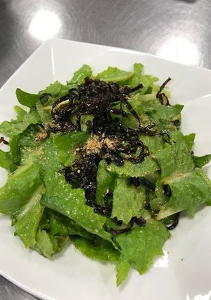ロメインレタスのシャキシャキ和え-レシピのメイン写真