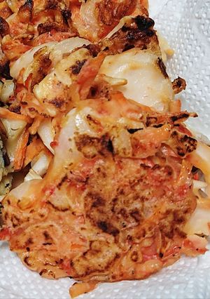 海老の香ばしさが食欲をそそるかき揚げ-レシピのメイン写真