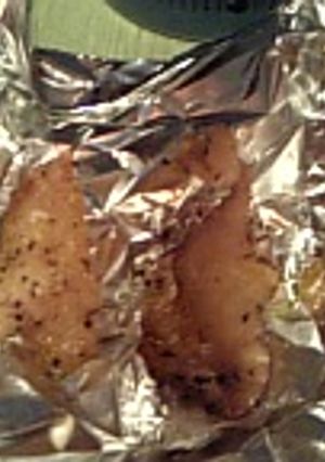 焼くだけ☆とり皮塩焼き☆-レシピのメイン写真