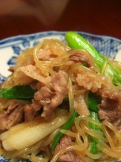 新玉ねぎと牛肉のすき焼き風煮物-レシピのメイン写真