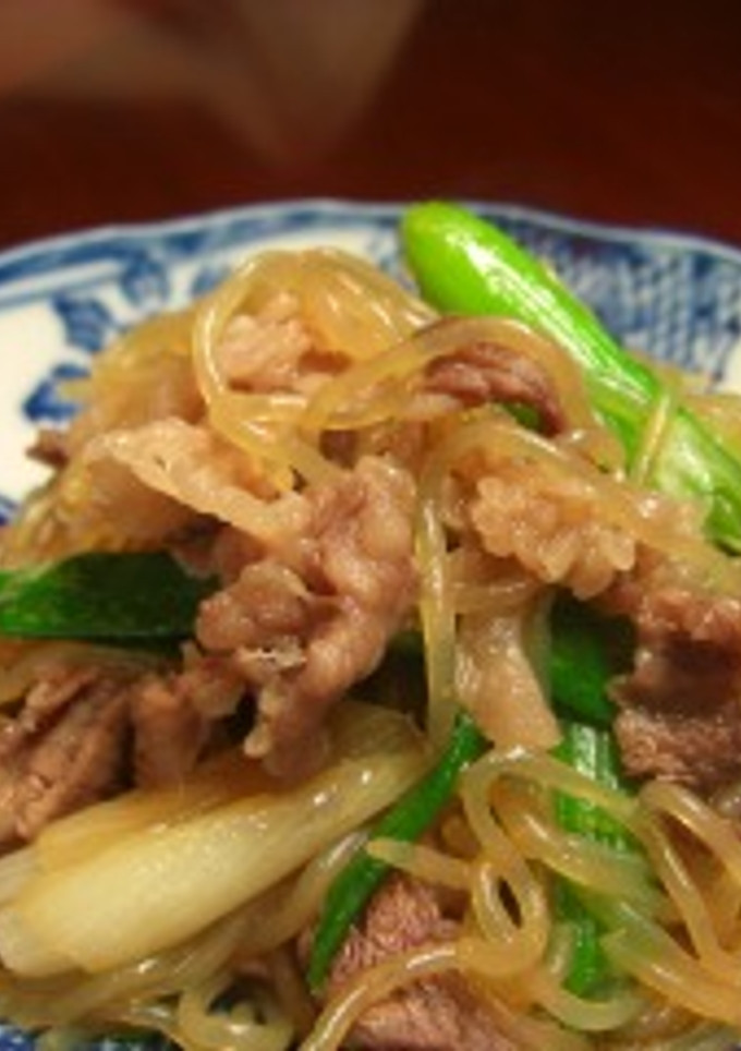 新玉ねぎと牛肉のすき焼き風煮物-レシピのメイン写真
