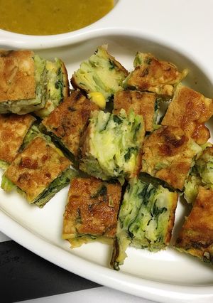 栄養満点◎子どもが喜ぶお好み焼き-レシピのメイン写真
