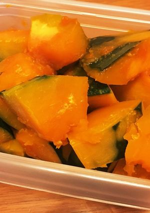 【作り置き】カボチャの蜂蜜レモン煮-レシピのメイン写真