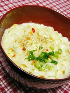 エスニック風★☆ ~甘辛~あんかけうどん-レシピのメイン写真