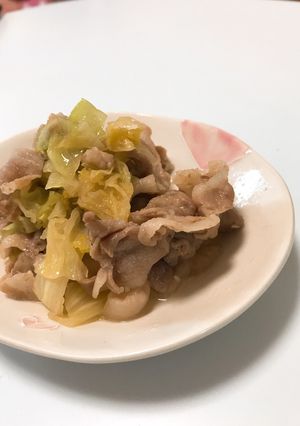 豚肉とキャベツの蒸し焼き-レシピのメイン写真