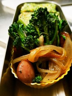 芽ブロッコリーとウインナーのバター炒め-レシピのメイン写真