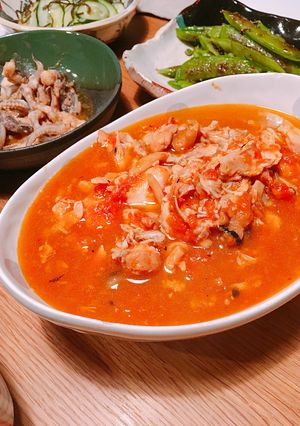 絶品!生トマトの鶏肉煮!-レシピのメイン写真