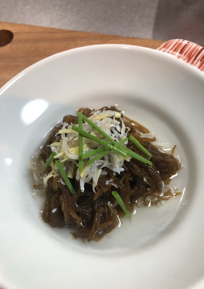 モズク酢　～酢の物の素を使って～-レシピのメイン写真