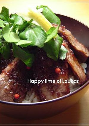 カルビ丼-レシピのメイン写真