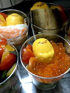 ぐでたまちらし寿司-レシピのメイン写真