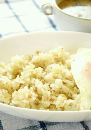 冷凍ごぼうとダシダで簡単炊き込みご飯-レシピのメイン写真