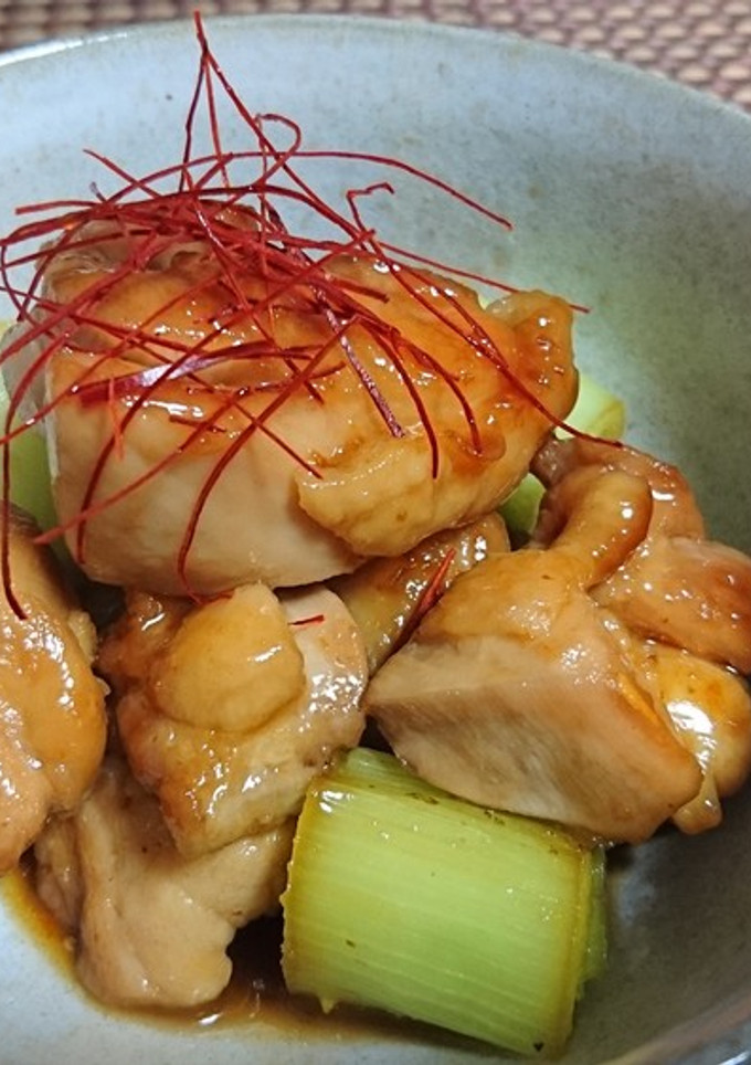 鶏とネギの照り焼き-レシピのメイン写真