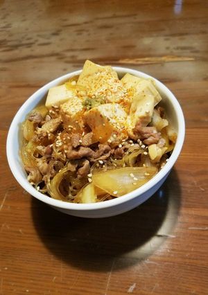 簡単☆すきに丼-レシピのメイン写真