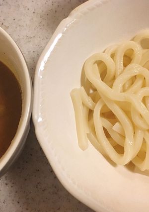 カレーリメイクつけ麺-レシピのメイン写真