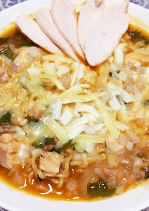 【辛ラーメン】チリトマトヌードル-レシピのメイン写真