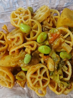 野菜ジュースで☆簡単パスタ-レシピのメイン写真
