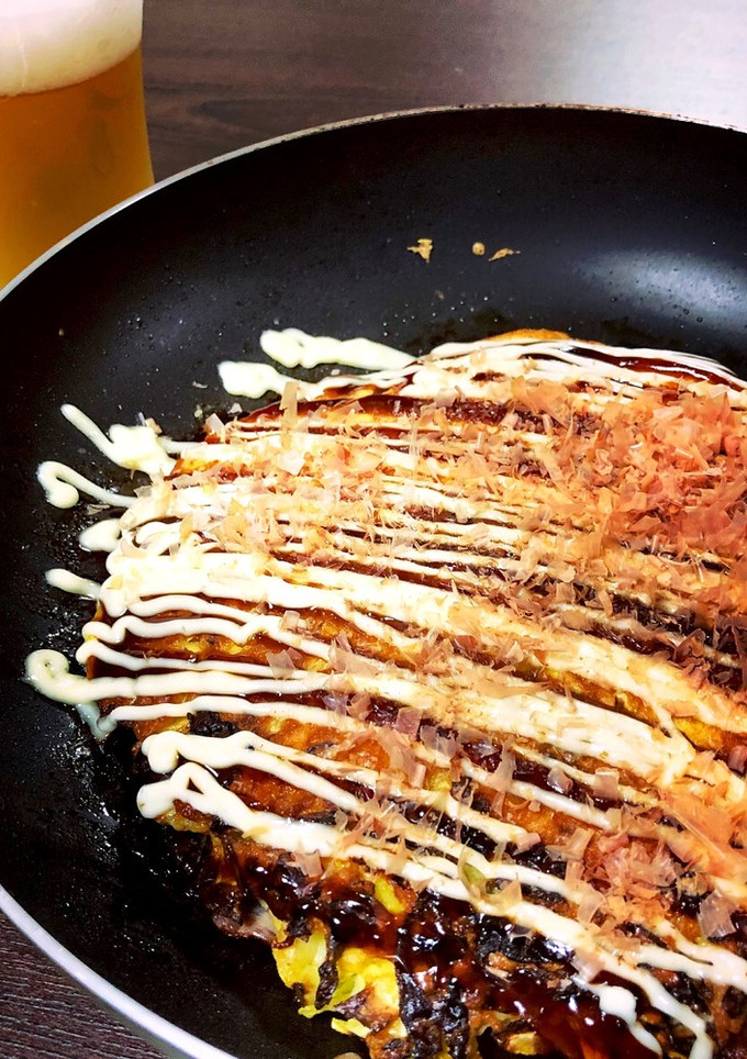 低糖質が嬉しい♪簡単お好み焼き風-レシピのメイン写真