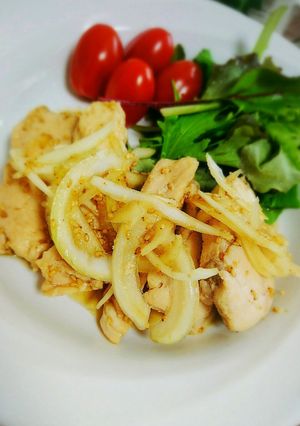 簡単！ジューシー鶏むね肉の南蛮漬け-レシピのメイン写真