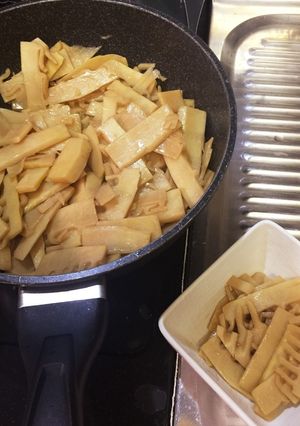 創味シャンタンでたけのこメンマ（覚え書き-レシピのメイン写真
