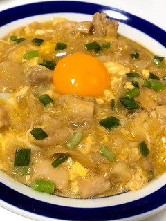とろろ入りふわふわ親子丼-レシピのメイン写真