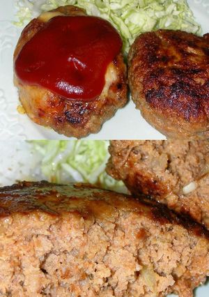 野菜は擂って！ふっくらハンバーグ♪-レシピのメイン写真