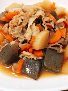 豚肉と大根の甘辛煮-レシピのメイン写真