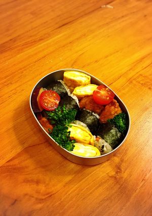 年少♪幼稚園♪お弁当4月25日-レシピのメイン写真