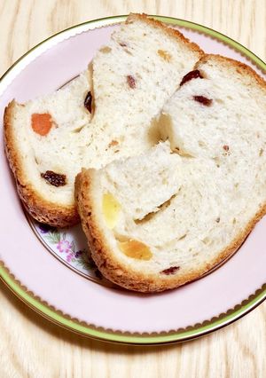 HBで簡単☆しあわせのフルーツパン☆-レシピのメイン写真