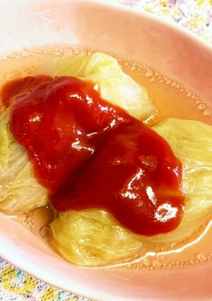 圧力鍋で５分♩豚ひき肉のロールキャベツ-レシピのメイン写真