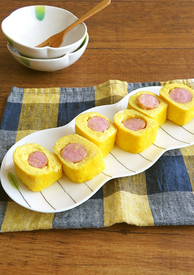 簡単☆ウインナーの卵焼き☆ミルク風味-レシピのメイン写真